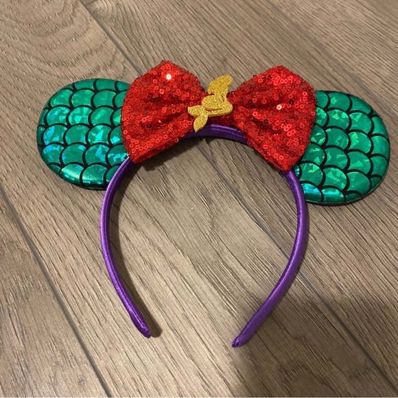 Disney parks Adult/child little mermaid ears- Headband - Picture 2 of 3